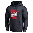 thumbnail image 1 of Men's Navy Minnesota Twins Hometown Collection North Star State Pullover Hoodie, 1 of 4