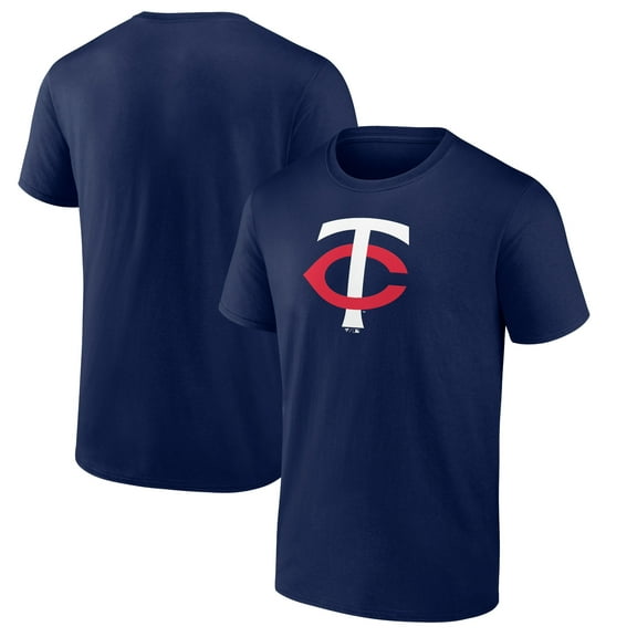 Men's Navy Minnesota Twins Official Logo T-Shirt