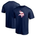 thumbnail image 1 of Men's  Navy Minnesota Vikings Red White and Team T-Shirt, 1 of 3