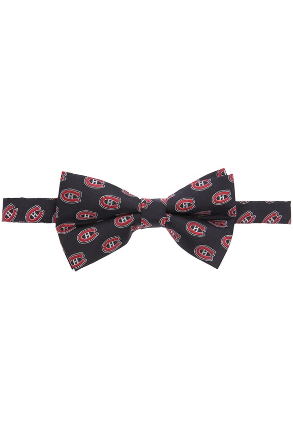 Men's Navy Montreal Canadiens Repeat Bow Tie