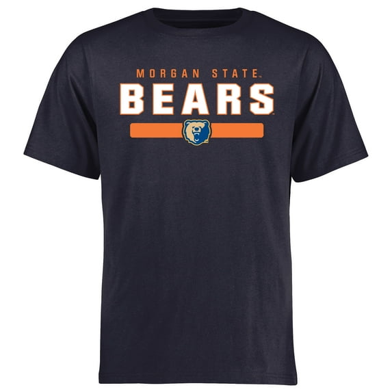Men's Navy Morgan State Bears Team Strong T-Shirt