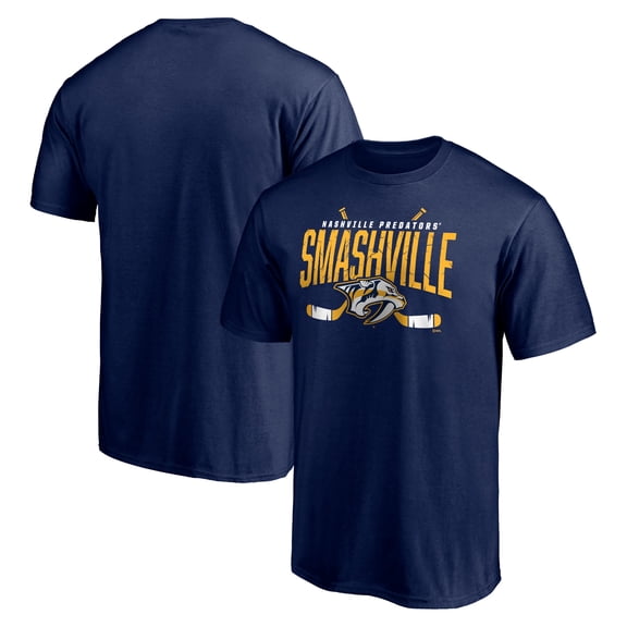 Men's Navy Nashville Predators Core Hometown T-Shirt