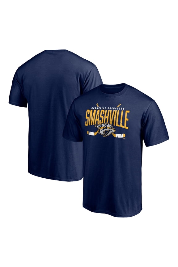 Men's Navy Nashville Predators Core Hometown T-Shirt