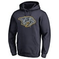 thumbnail image 1 of Men's Navy Nashville Predators Static Logo Pullover Hoodie, 1 of 3