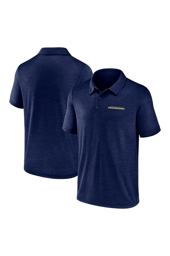 Men's Logo Athletic Navy Nashville Predators Unstoppable Polo