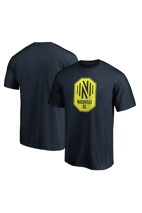 Men's Navy Nashville SC Official Logo T-Shirt