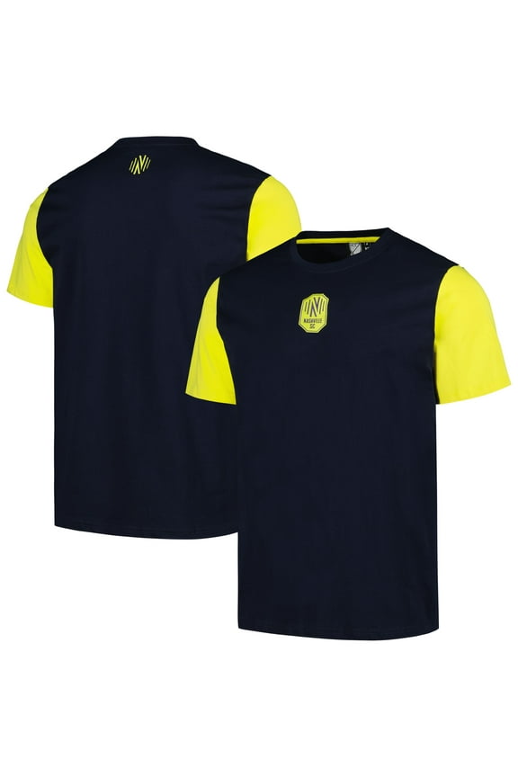 Men's Navy Nashville SC Round Heavy T-Shirt