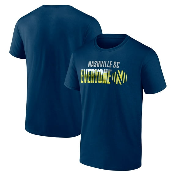 Men's Navy Nashville SC Team Chant T-Shirt