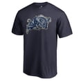 thumbnail image 1 of Men's Navy Navy Midshipmen Static Logo T-Shirt, 1 of 3