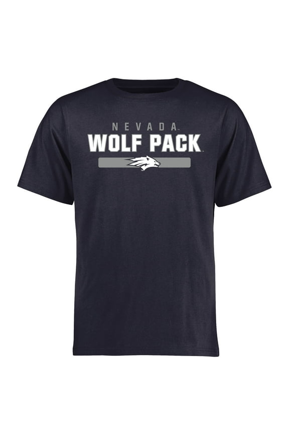 Men's Navy Nevada Wolf Pack Team Strong T-Shirt