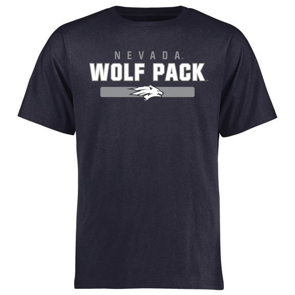 Men's Navy Nevada Wolf Pack Team Strong T-Shirt