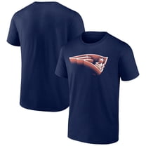 Men's  Navy New England Patriots Chrome Dimension T-Shirt