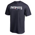 thumbnail image 1 of Men's Navy New England Patriots Wordmark T-Shirt, 1 of 3