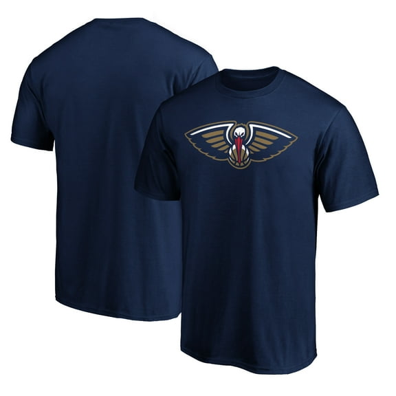 Men's  Navy New Orleans Pelicans Primary Logo T-Shirt