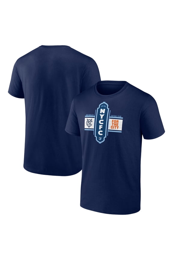 Men's Navy New York City FC Hometown Collection Team T-Shirt