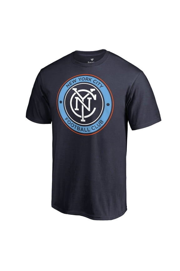 Men's Navy New York City FC Primary Logo T-Shirt