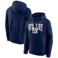 thumbnail image 1 of Men's Navy New York Giants Gridiron Classics Campus Standard Pullover Hoodie, 1 of 3