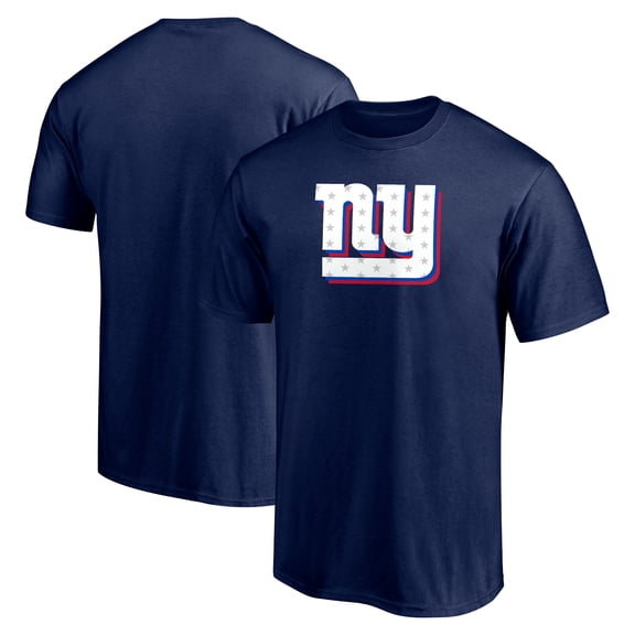 Men's  Navy New York Giants Red White and Team T-Shirt
