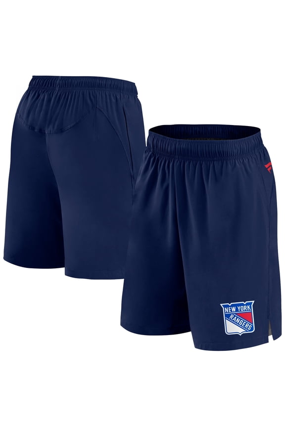 Men's  Navy New York Rangers Authentic Pro Tech Shorts