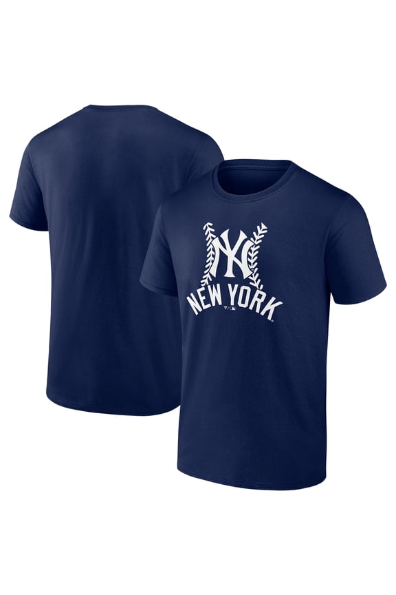 Men's Navy New York Yankees Fastball T-Shirt