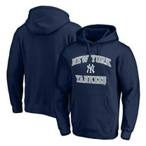 Men's Navy New York Yankees Heart & Soul Pullover Hoodie