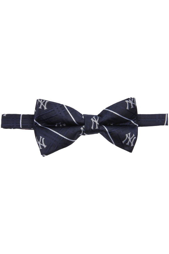 Men's Navy New York Yankees Oxford Bow Tie