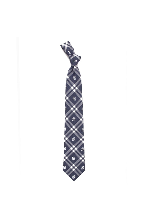 Men's Navy New York Yankees Rhodes Tie