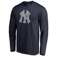 thumbnail image 1 of Men's Navy New York Yankees Static Logo Long Sleeve T-Shirt, 1 of 3