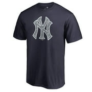 Mens Navy New York Yankees Static Logo T-Shirt
