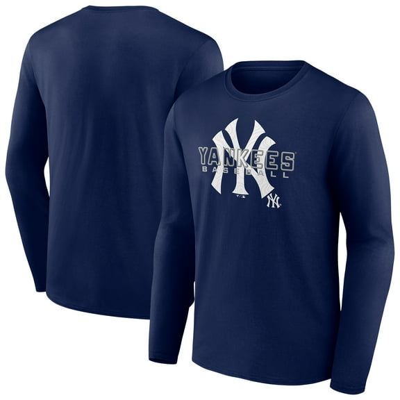 Men's Navy New York Yankees Stellar Long Sleeve T-Shirt