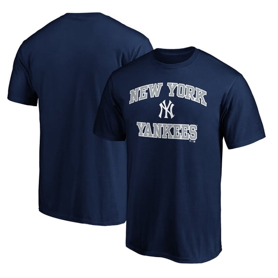 Men's Navy New York Yankees Heart & Soul T-Shirt