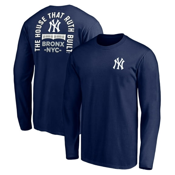 Men's Navy New York Yankees Team Hometown Collection Ruth's House Long Sleeve T-Shirt