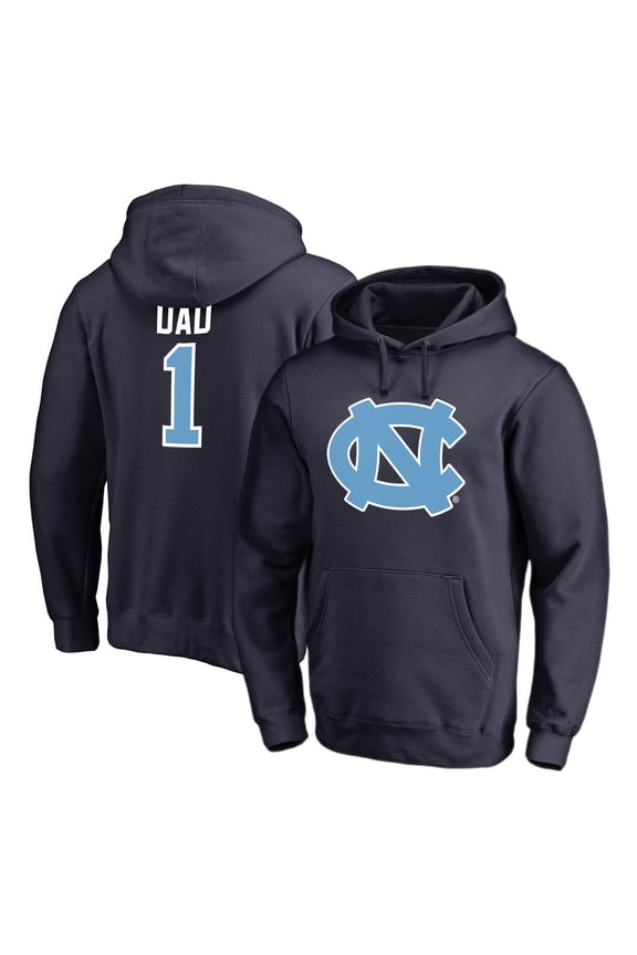 Men's Navy North Carolina Tar Heels #1 Dad Pullover Hoodie