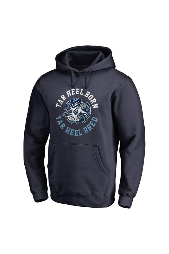 Men's Navy North Carolina Tar Heels Hometown Collection Pullover Hoodie