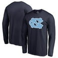 thumbnail image 1 of Men's Navy North Carolina Tar Heels Primary Logo Long Sleeve T-Shirt, 1 of 3