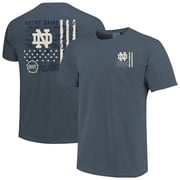 Mens Navy Notre Dame Fighting Irish Comfort Colors OHT Camo Overlay T-Shirt