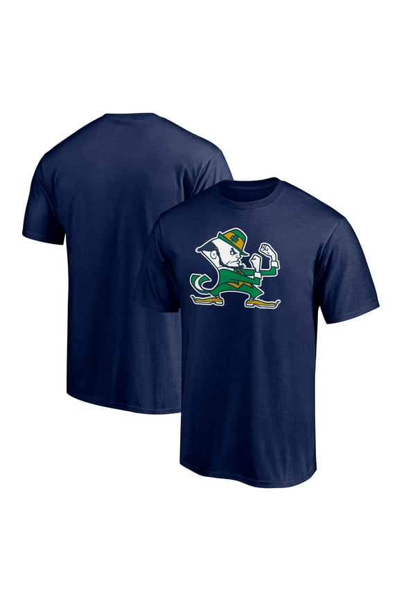 Men's Navy Notre Dame Fighting Irish Leprechaun T-Shirt
