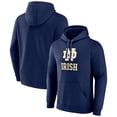 thumbnail image 1 of Men's Navy Notre Dame Fighting Irish Logo Pullover Hoodie, 1 of 3