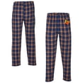 thumbnail image 1 of Men's Navy/Orange Las Vegas Aviators Harley Flannel Pants, 1 of 3