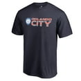 thumbnail image 1 of Men's Navy Orlando City SC Patriotic Wordmark T-Shirt, 1 of 3