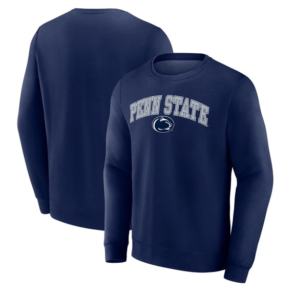Men's Navy Penn State Nittany Lions Campus Fleece Pullover Sweatshirt