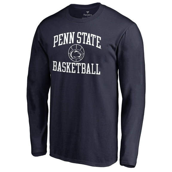 Men's Navy Penn State Nittany Lions In Bounds Long Sleeve T-Shirt