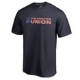 thumbnail image 1 of Men's Navy Philadelphia Union Patriotic Wordmark T-Shirt, 1 of 3