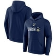 thumbnail image 1 of Men's Navy Philadelphia Union Shielded Logo Pullover Hoodie, 1 of 3