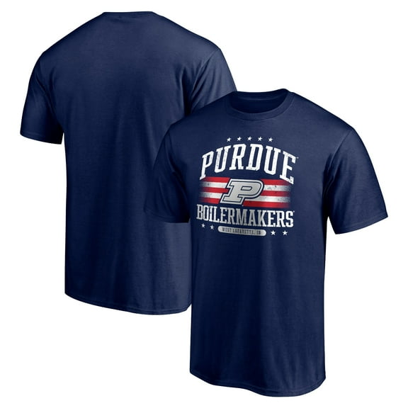 Men's Navy Purdue Boilermakers Americana T-Shirt