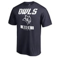 thumbnail image 1 of Men's Navy Rice Owls Campus Icon T-Shirt, 1 of 3