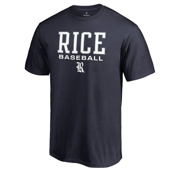 Men's Navy Rice Owls Team Unity Baseball T-Shirt