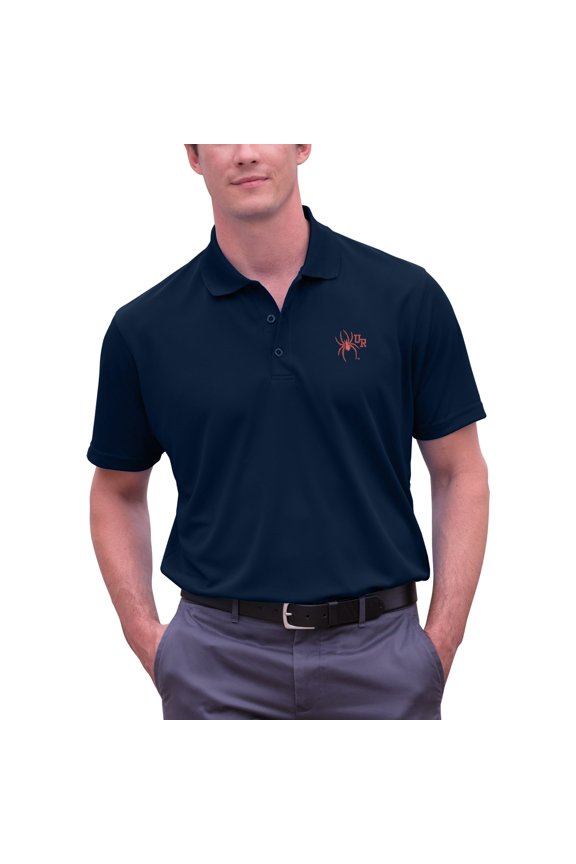 Men's Navy Richmond Spiders Big & Tall Vansport Omega Tech Polo