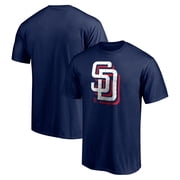 Mens Navy San Diego Padres Red White and Team T-Shirt