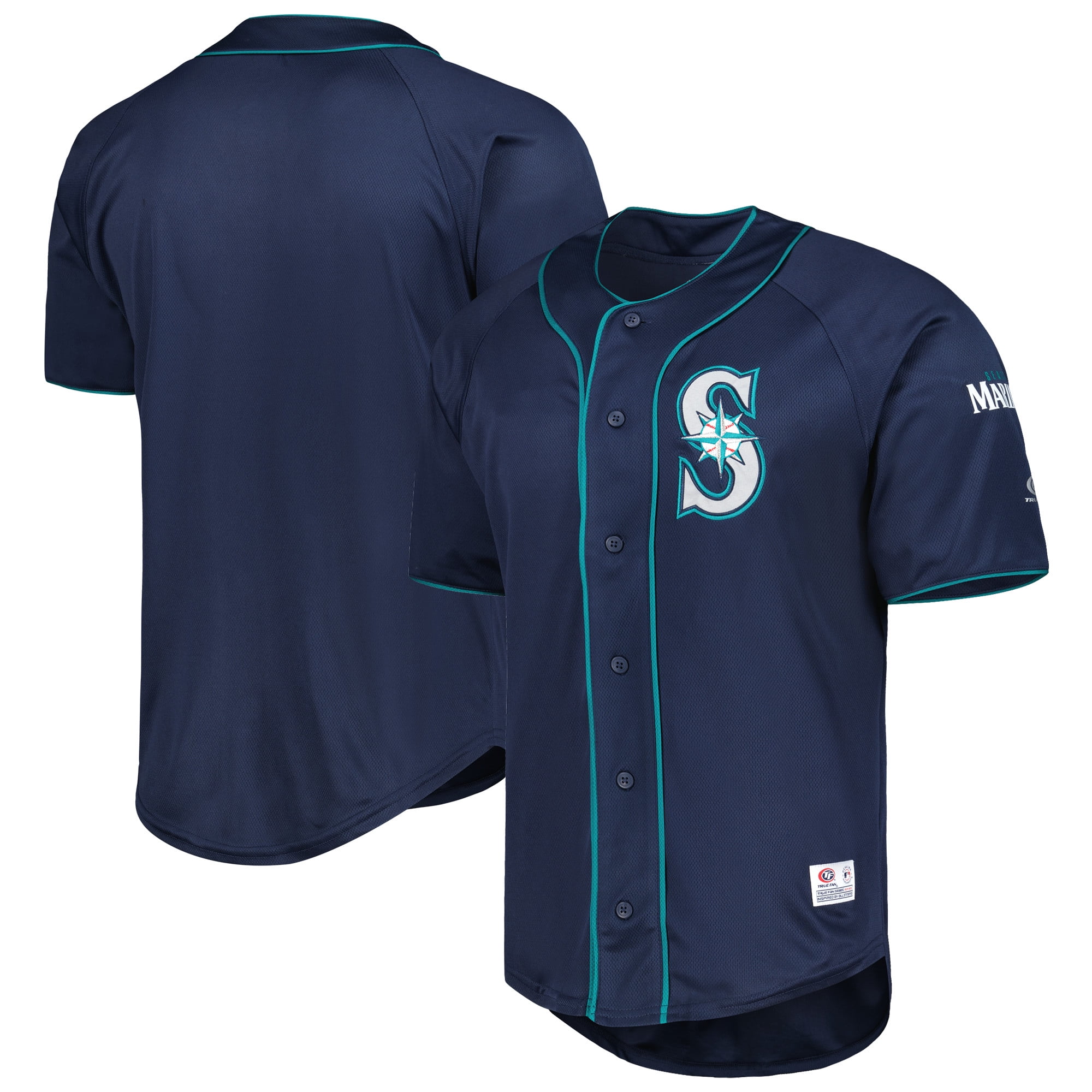 Mariners navy blue jersey hotsell